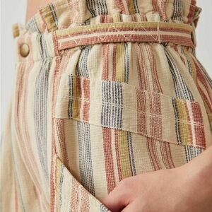 SOLD Free People Topanga Cotton Adjustable Beach Cover Up Summer Vacation Shorts